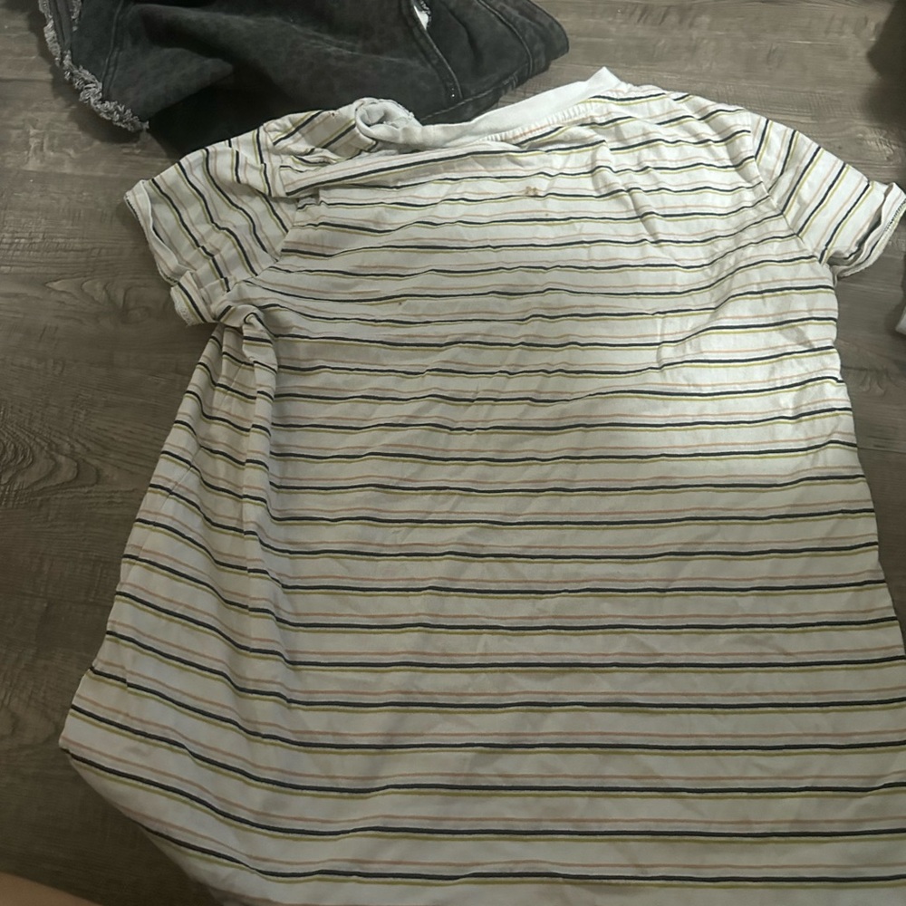 Striped Short Sleeve T-Shirt